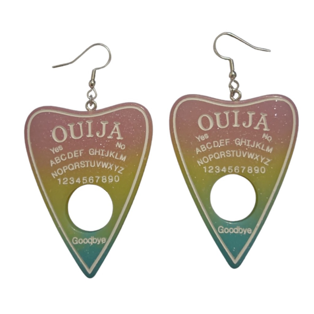 🟢Handmade Planchette Earrings